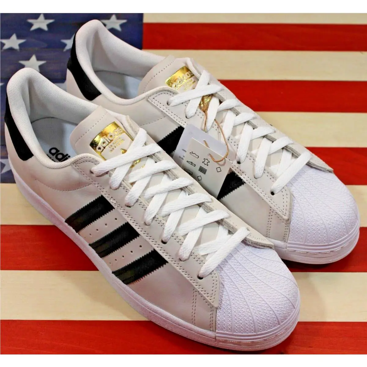 Adidas shoes - adidas Superstar - Superstar - FV0322 - White, Manufacturer: Cloud-White/Core-Black/Cloud-White 7