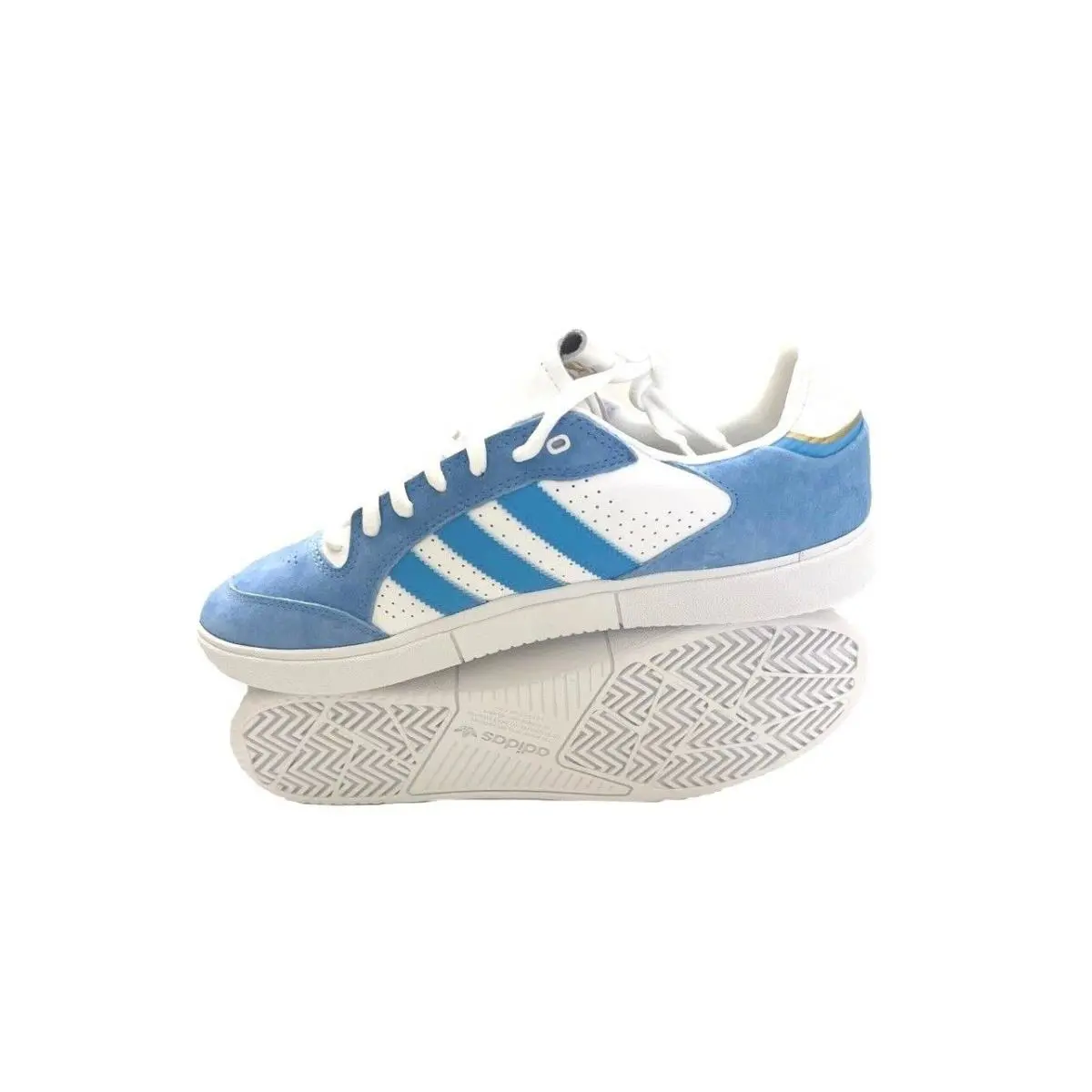 Adidas shoes - adidas Tyshawn - Tyshawn - GW3177 - App Sky Rush/App Sky Rush/Gold Metallic 2