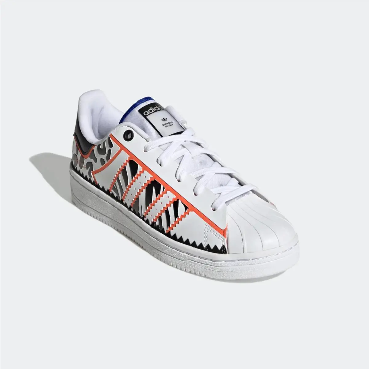 Adidas shoes - SUPERSTAR - SUPERSTAR - GW0523 - White/Core Black/True Orange 4