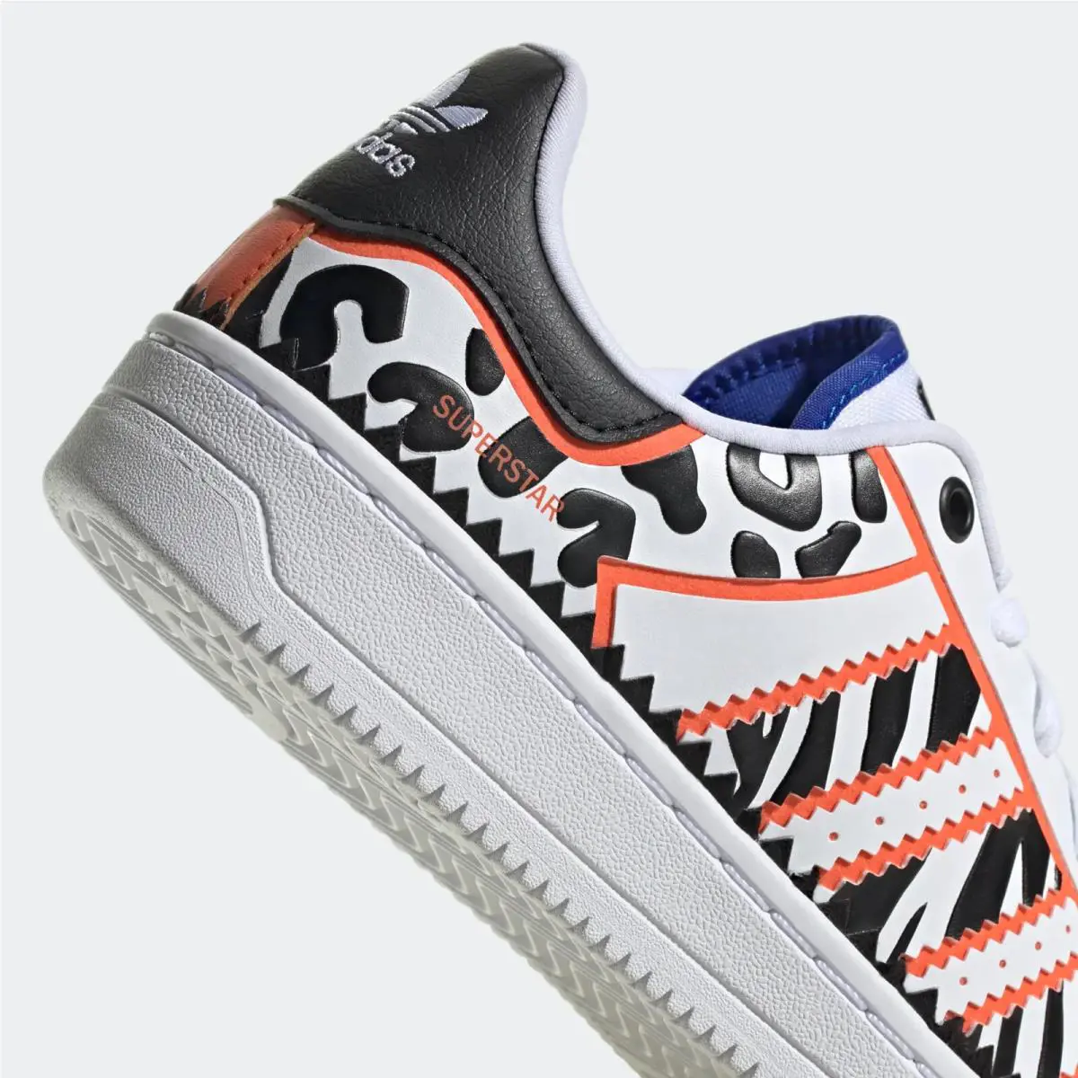 Adidas shoes - SUPERSTAR - SUPERSTAR - GW0523 - White/Core Black/True Orange 5