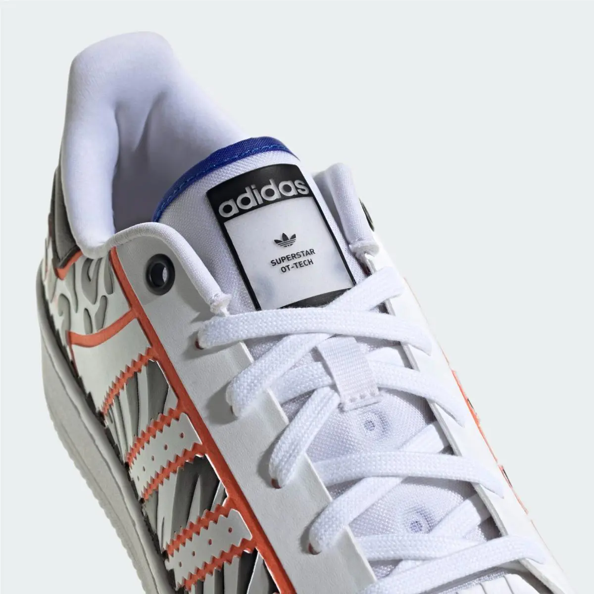 Adidas shoes - SUPERSTAR - SUPERSTAR - GW0523 - White/Core Black/True Orange 7