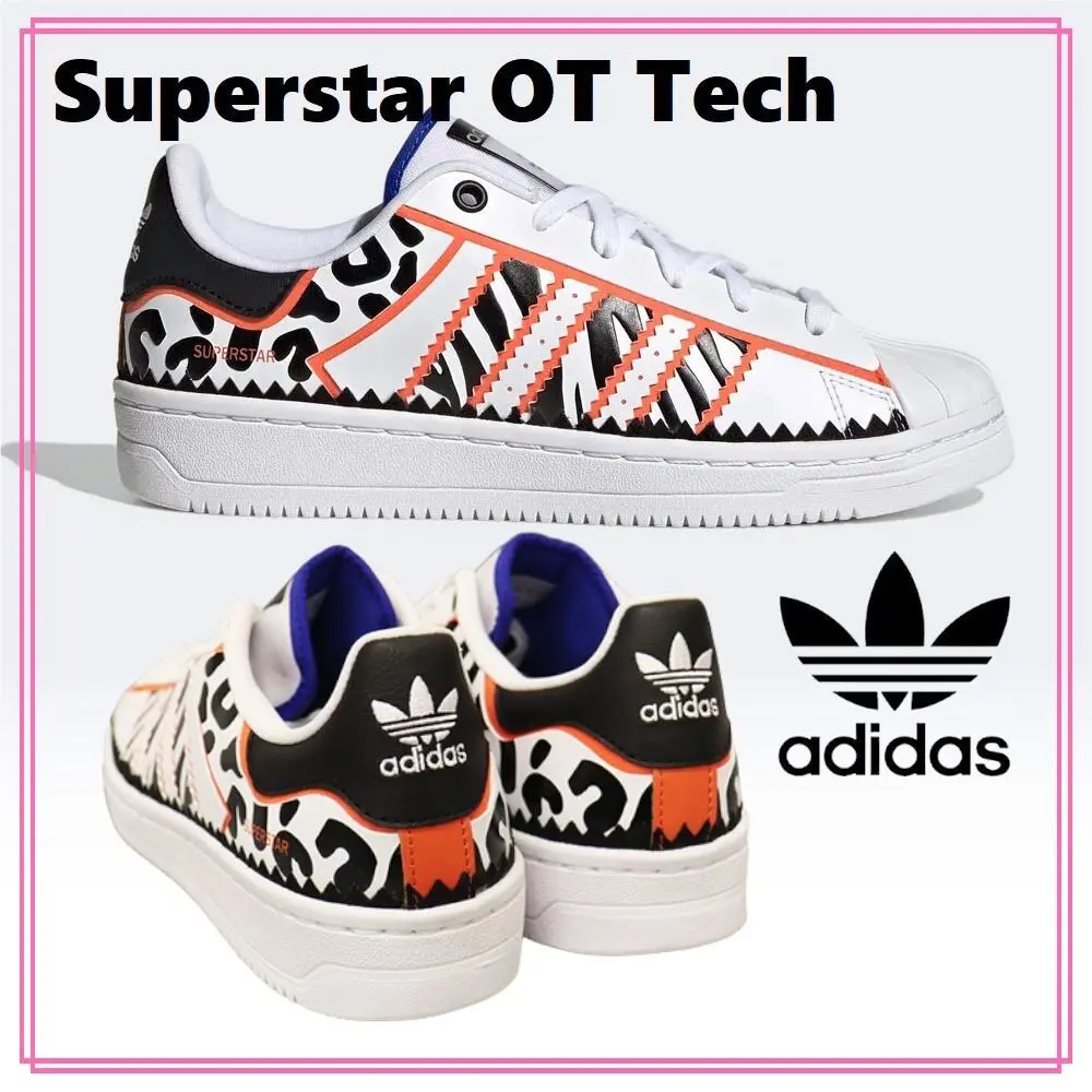 Adidas shoes - SUPERSTAR - SUPERSTAR - GW0523 - White/Core Black/True Orange 11