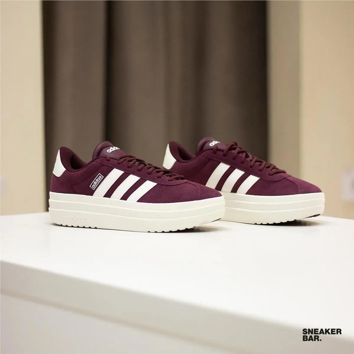 Adidas shoes - Adidas VL Court Bold - Court Bold - Adidas VL Court Bold - Red 3