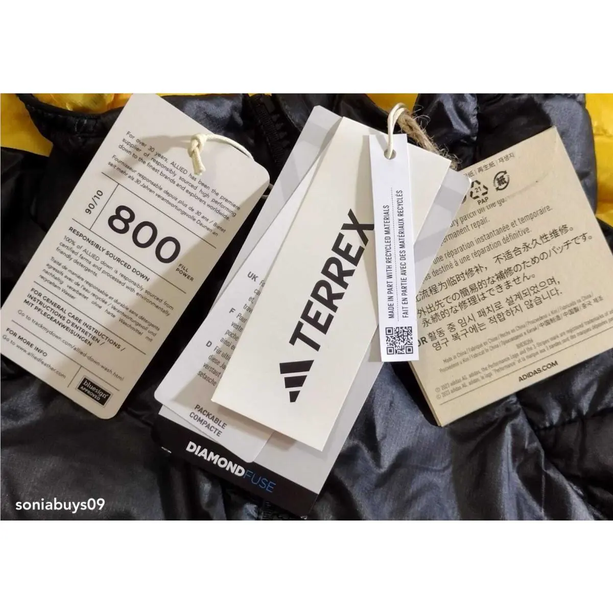 Adidas clothing - Preloved Yellow/Black 21