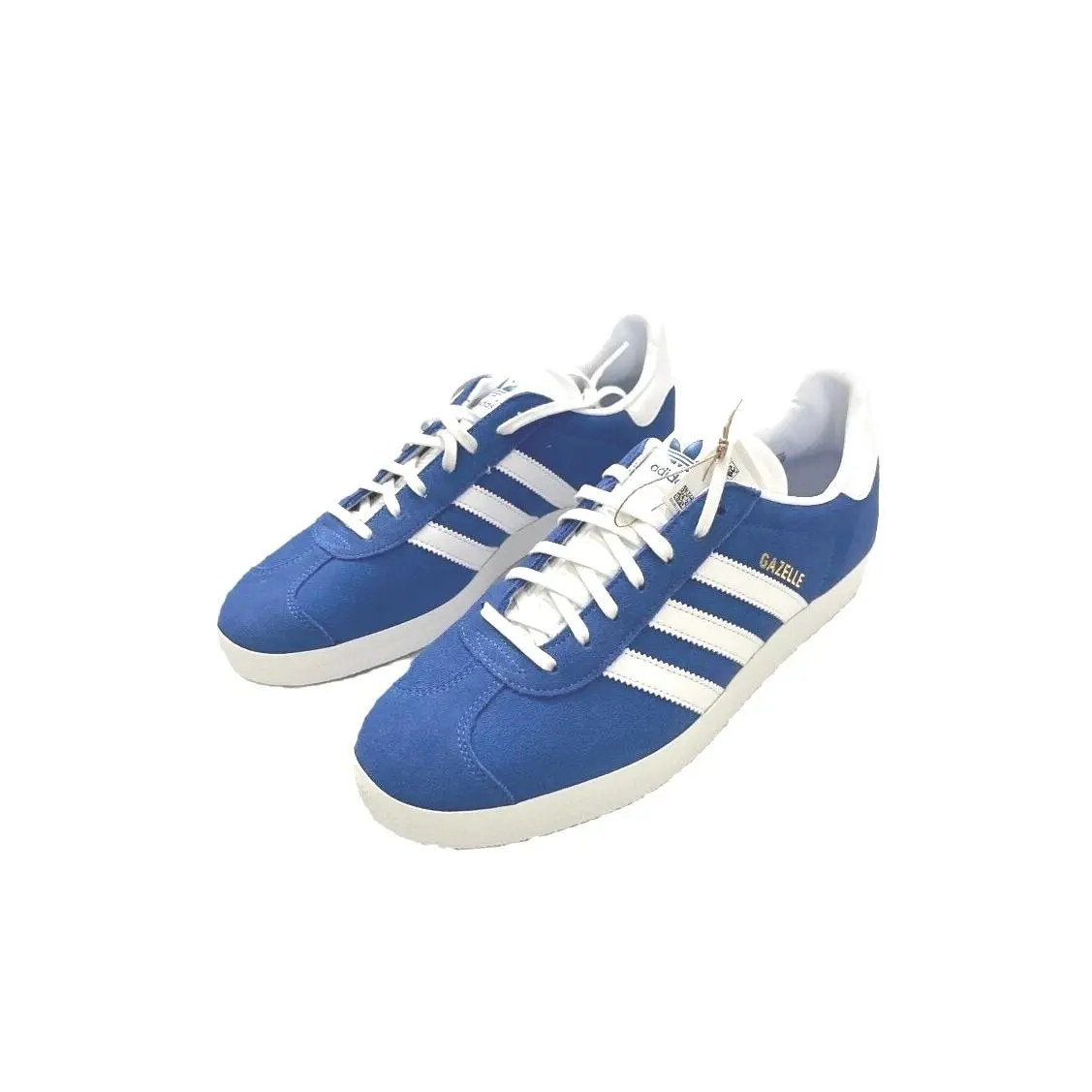 Adidas shoes - adidas Gazelle - Gazelle - GX2207 - Blue/Cloud White/Gold Metallic 9