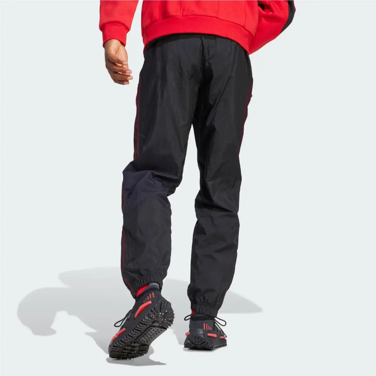 Adidas clothing - adidas Originals - Originals - HZ0730 - Black / Better Scarlet 3