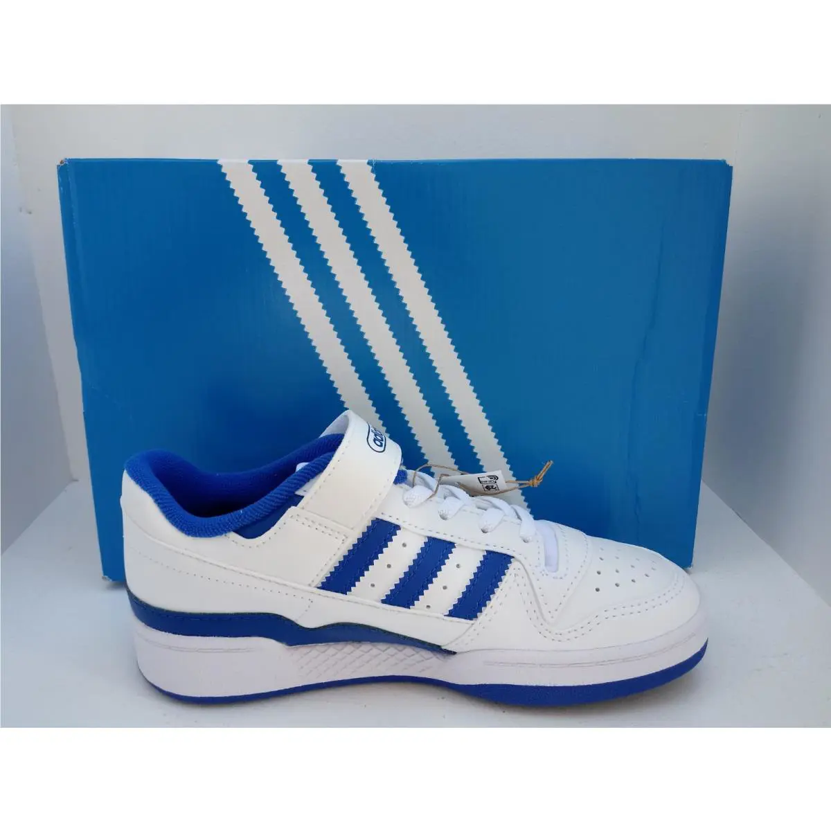 Adidas shoes - ADIDAS FORUM LOW - FORUM LOW - FY7978 - WHITE/BLUE 8