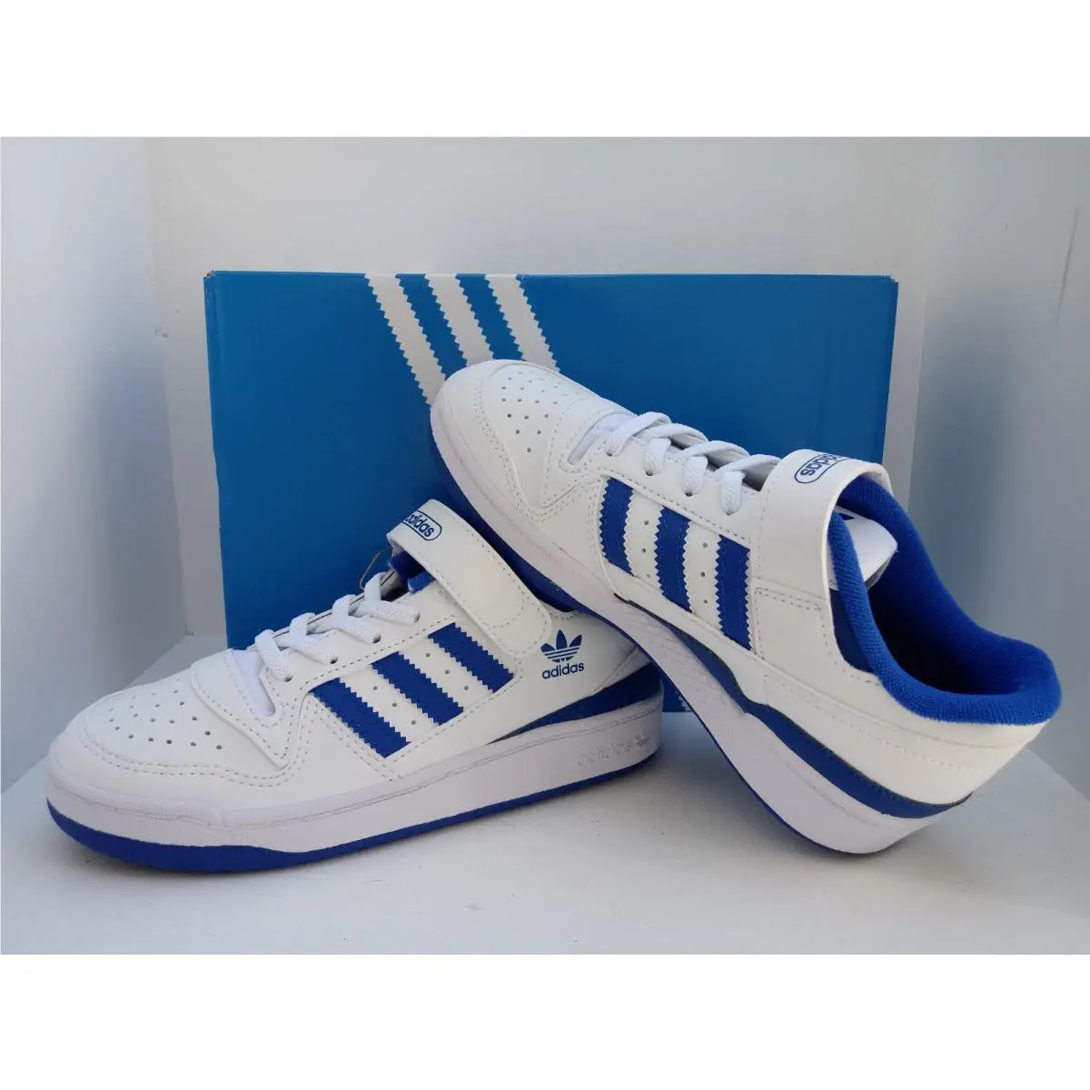 Adidas shoes - ADIDAS FORUM LOW - FORUM LOW - FY7978 - WHITE/BLUE 2