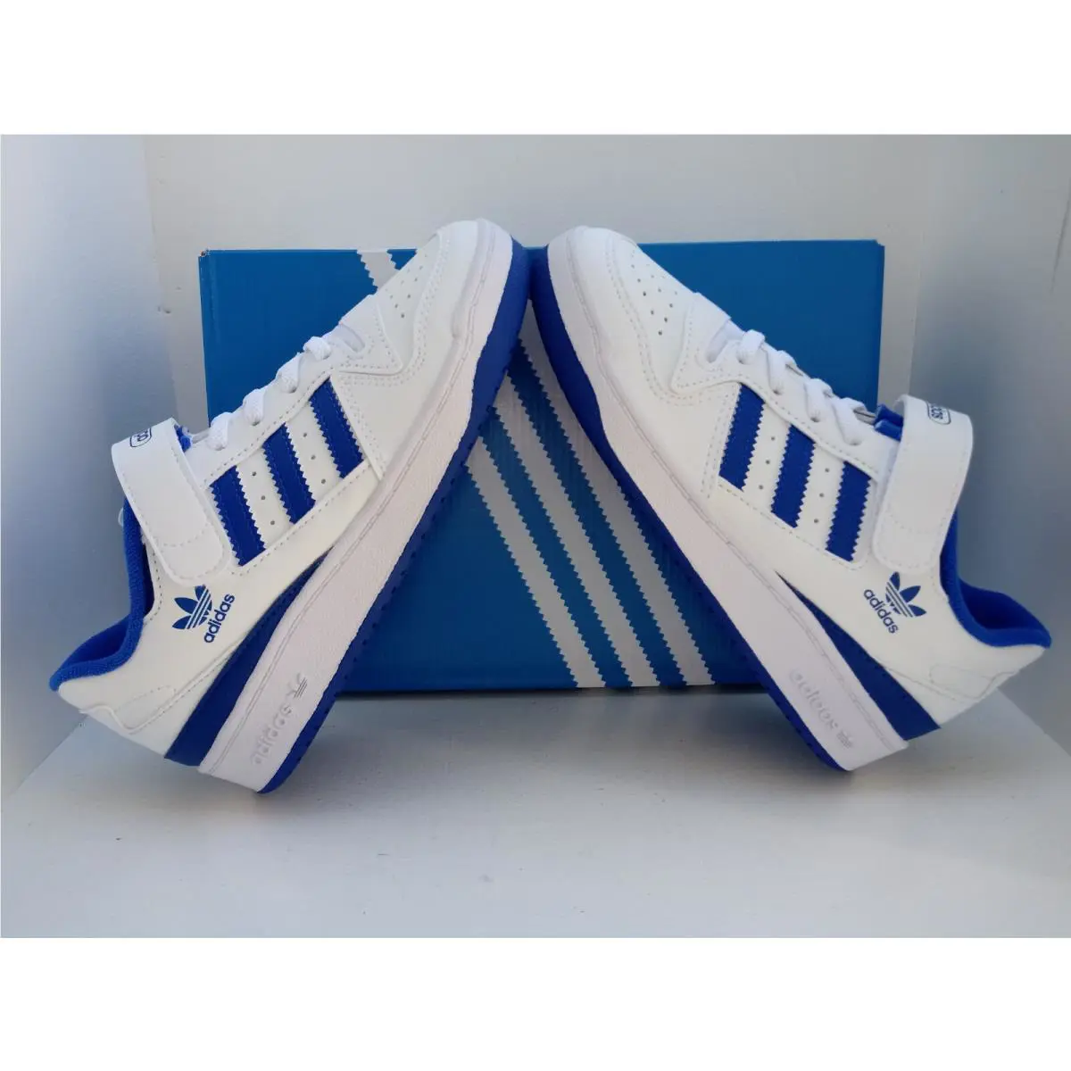 Adidas shoes - ADIDAS FORUM LOW - FORUM LOW - FY7978 - WHITE/BLUE 15