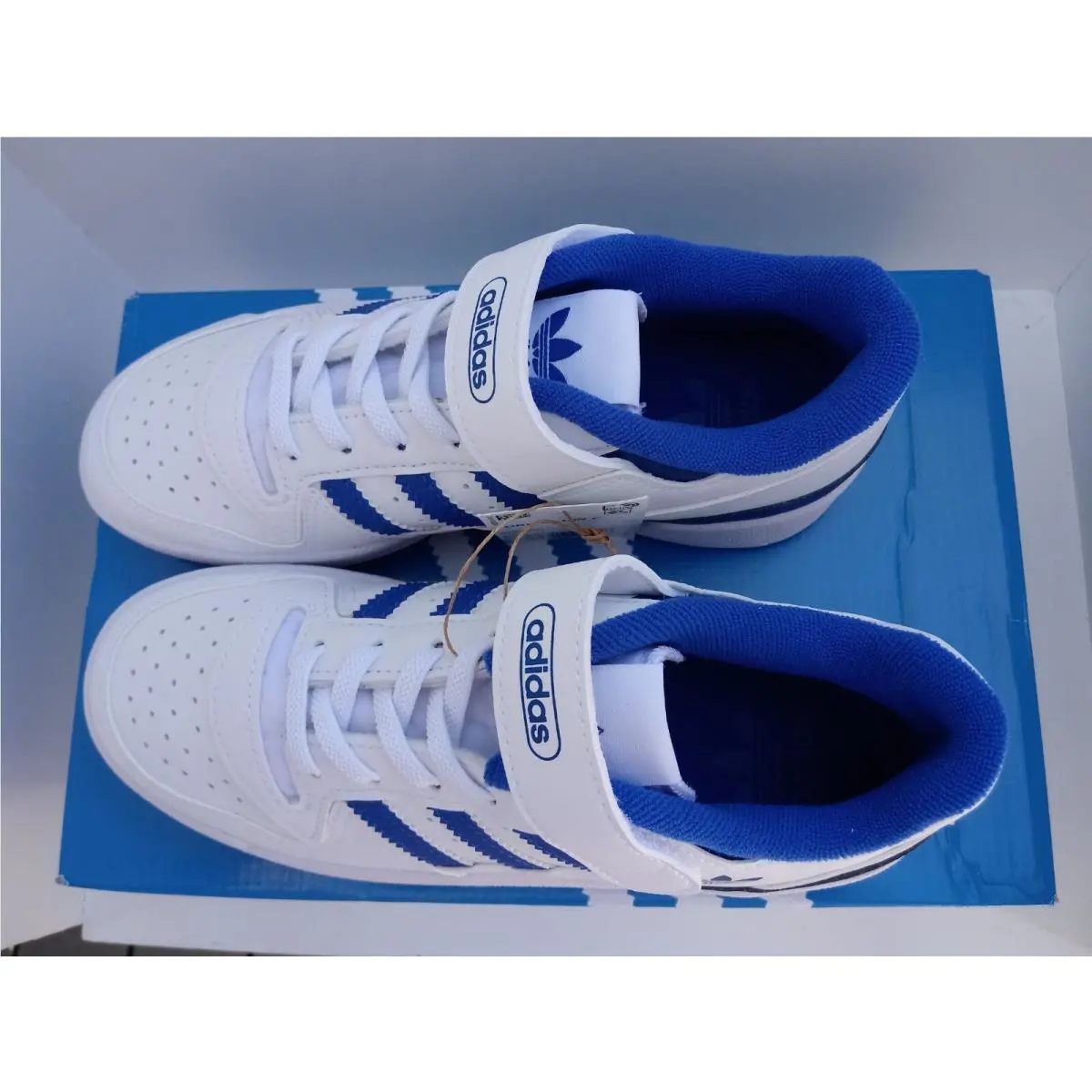 Adidas shoes - ADIDAS FORUM LOW - FORUM LOW - FY7978 - WHITE/BLUE 6