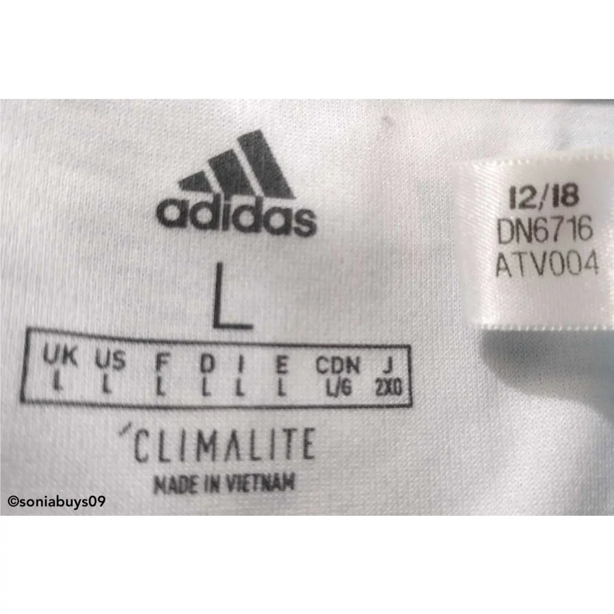 Adidas clothing - White / Light Aqua 4