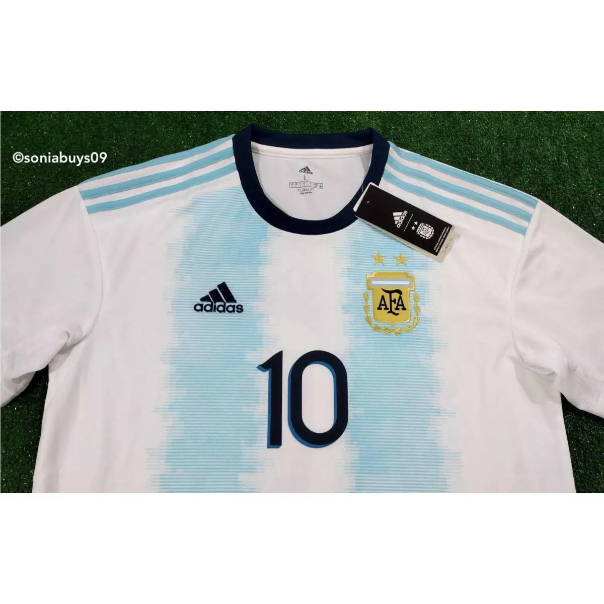 Adidas clothing - White / Light Aqua 1