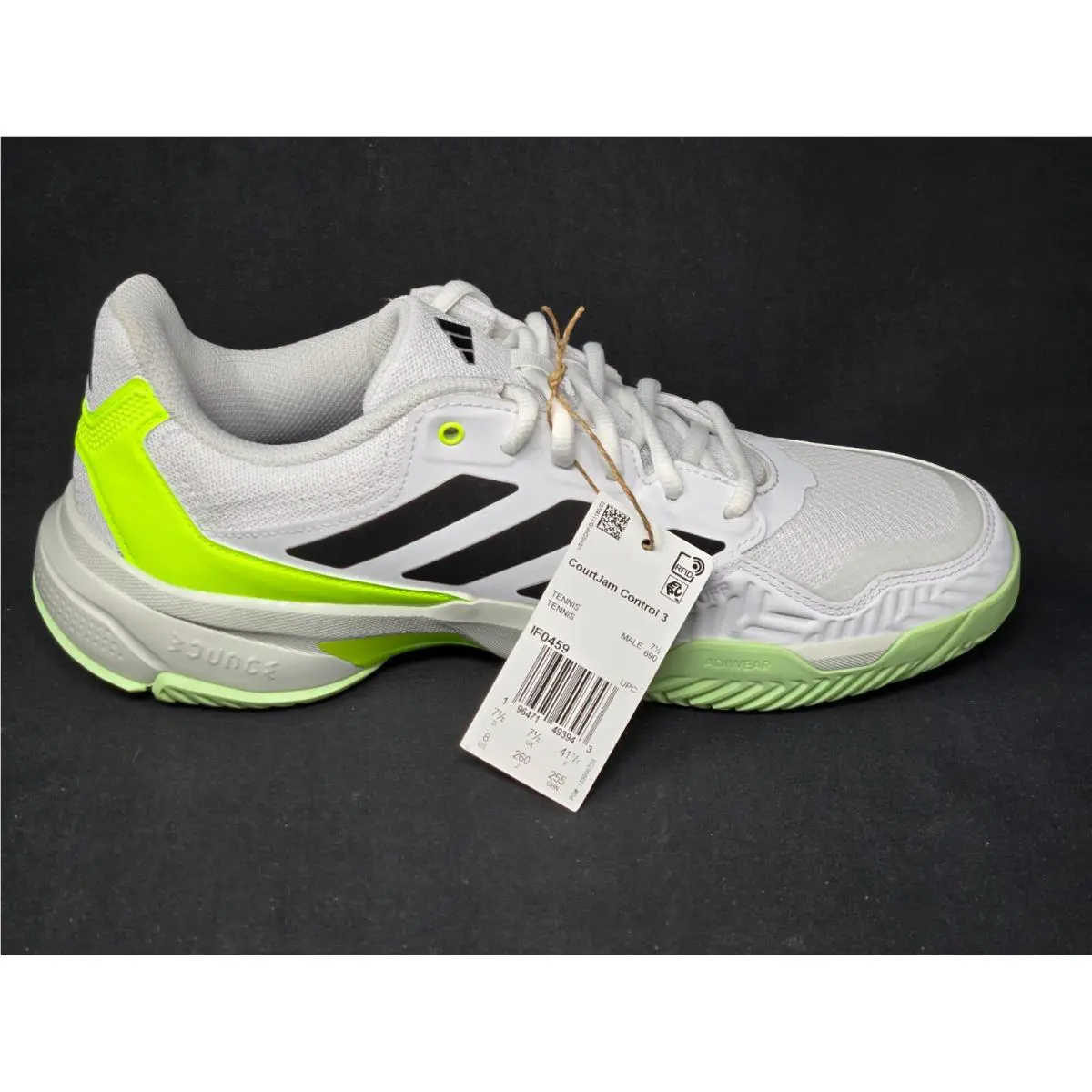 Adidas shoes - adidas CourtJam Control - CourtJam Control - IF0459 - White 3