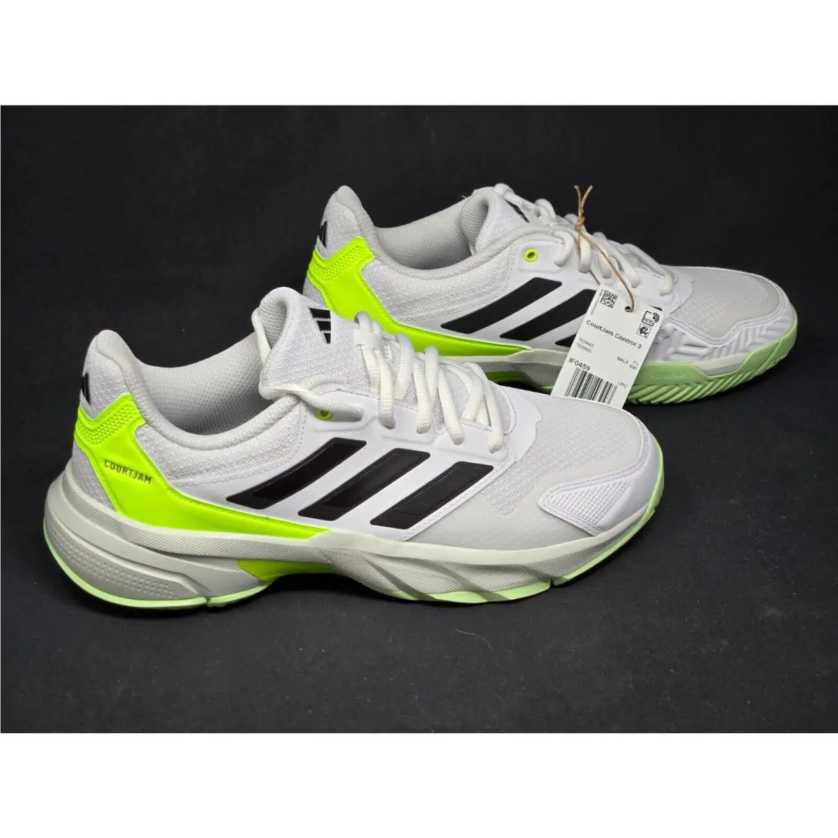 Adidas shoes - adidas CourtJam Control - CourtJam Control - IF0459 - White 12