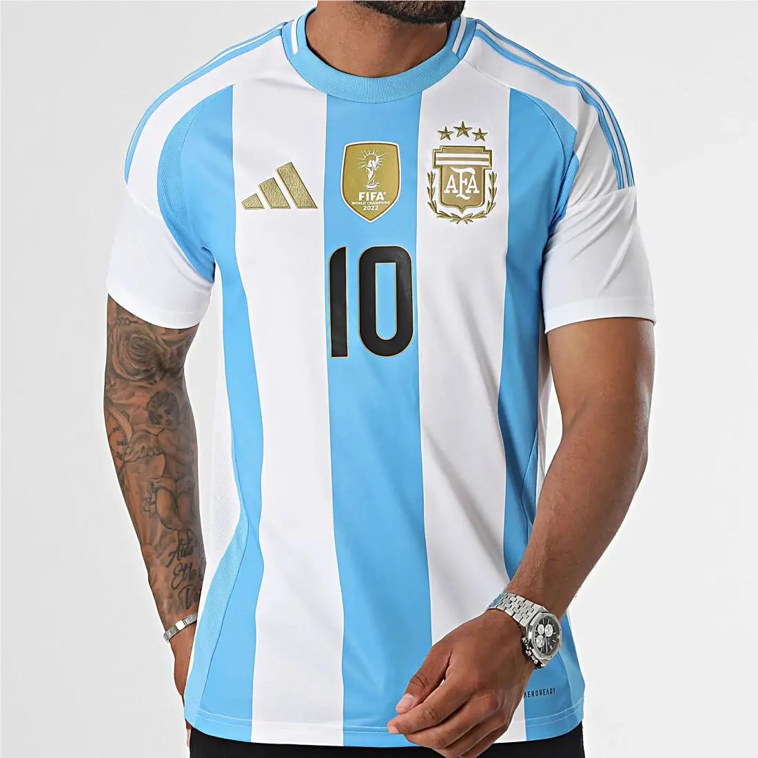 Adidas clothing - Messi - Messi - IP8409 IX7790 - White / Blue Burst 2