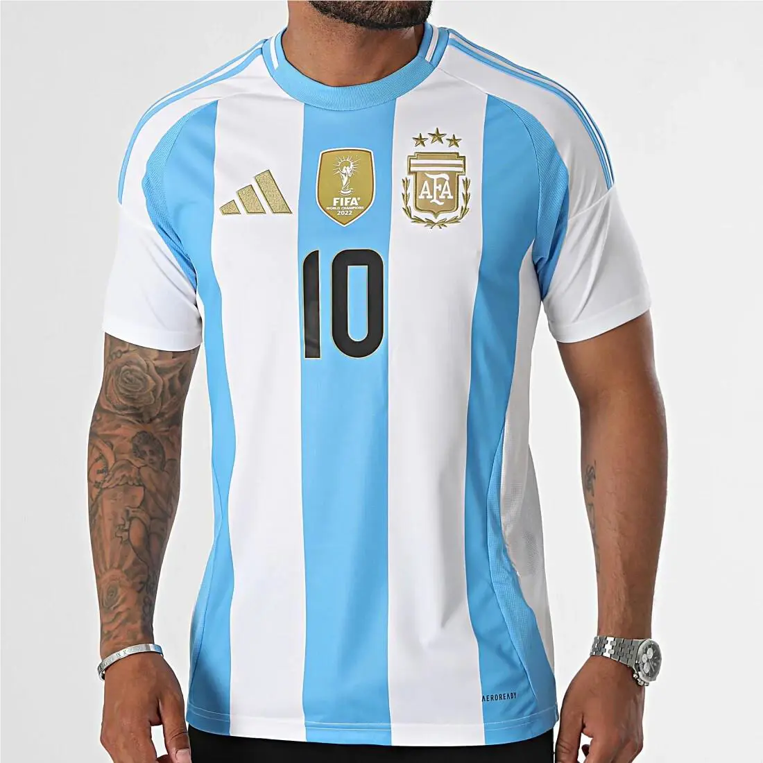 Adidas clothing - Messi - Messi - IP8409 IX7790 - White / Blue Burst 3
