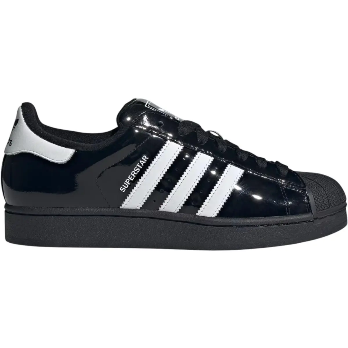 Adidas shoes - Adidas Originals Superstar II - Originals Superstar - Black/Core Black/Core Black 47