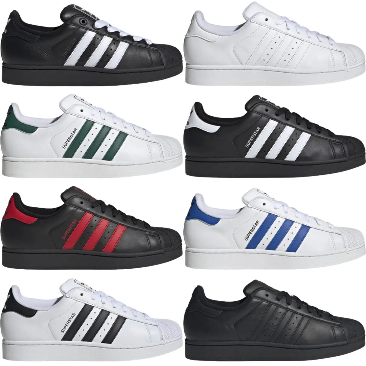 Adidas shoes - Adidas Originals Superstar II - Originals Superstar - Black/Core Black/Core Black 43