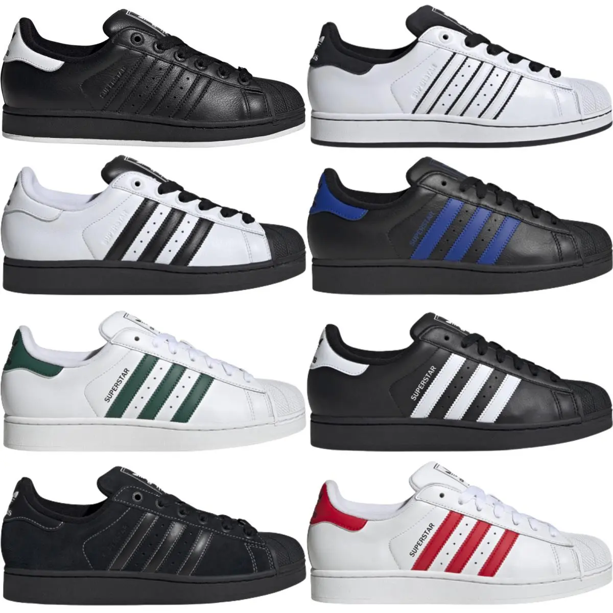 Adidas shoes - Adidas Originals Superstar II - Originals Superstar - Black/Core Black/Core Black 44