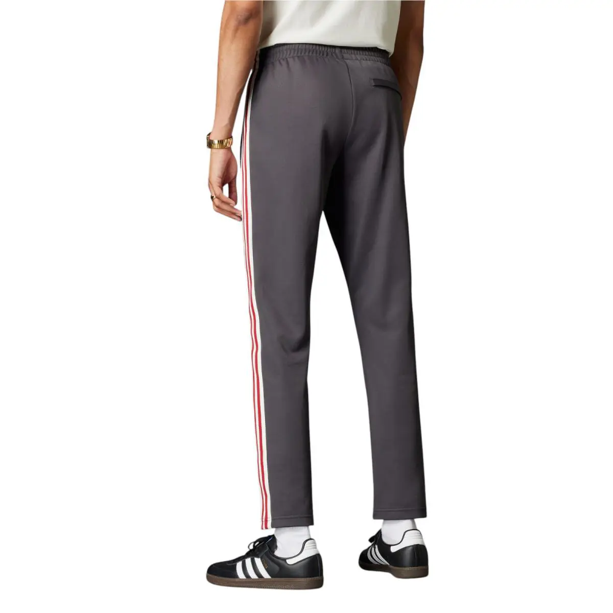 Adidas clothing - Adidas Manchester United Beckenbauer Track Pants - Black 1