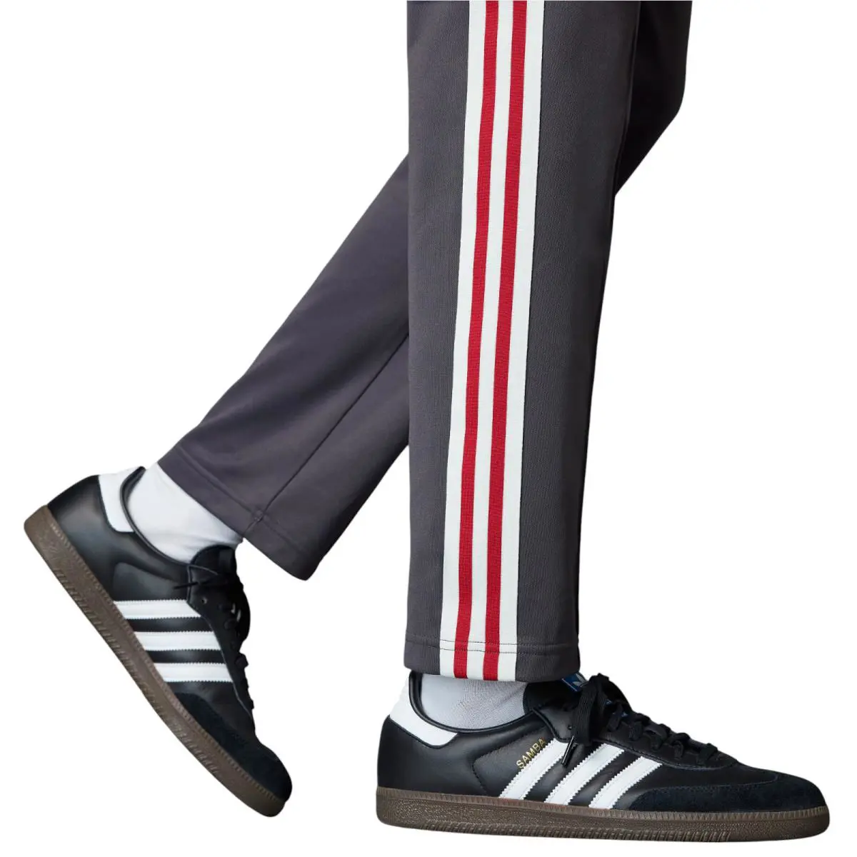 Adidas clothing - Adidas Manchester United Beckenbauer Track Pants - Black 5