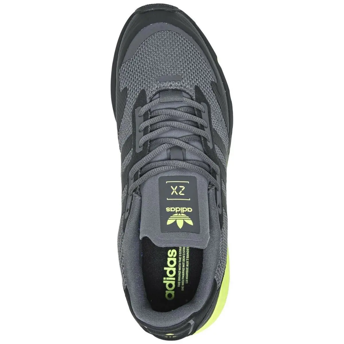 Adidas shoes - ADIDAS ORIGINALS ZX 1K BOOST - H01258 - Grey Solar Yellow 3