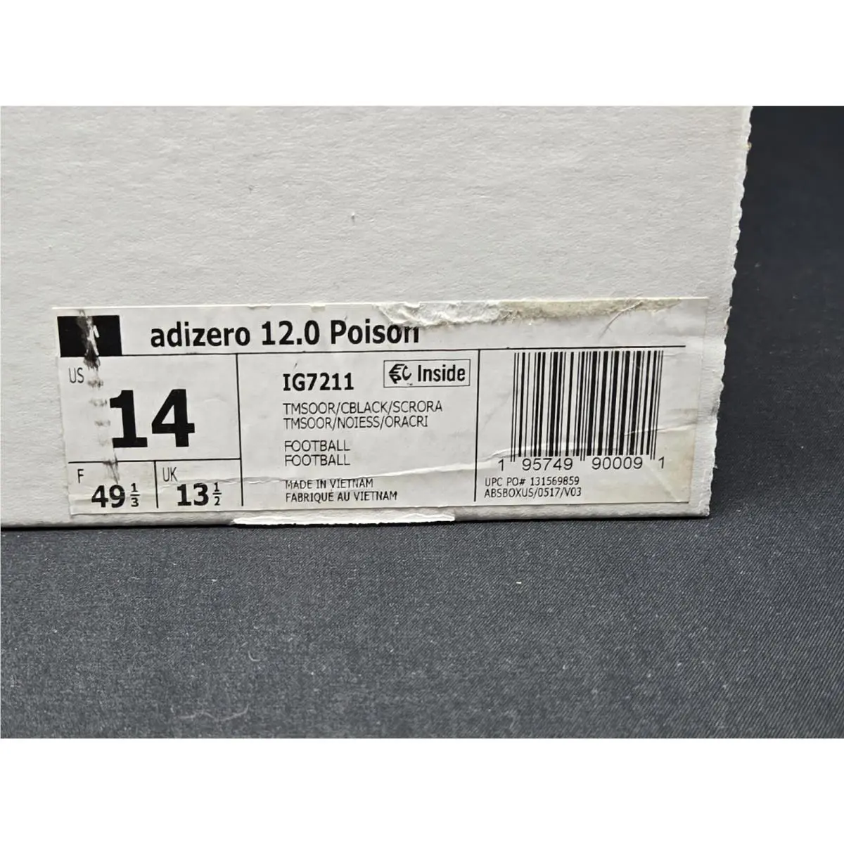 Adidas shoes - adidas Adizero Poison - Adizero Poison - IG7211 - Orange 20