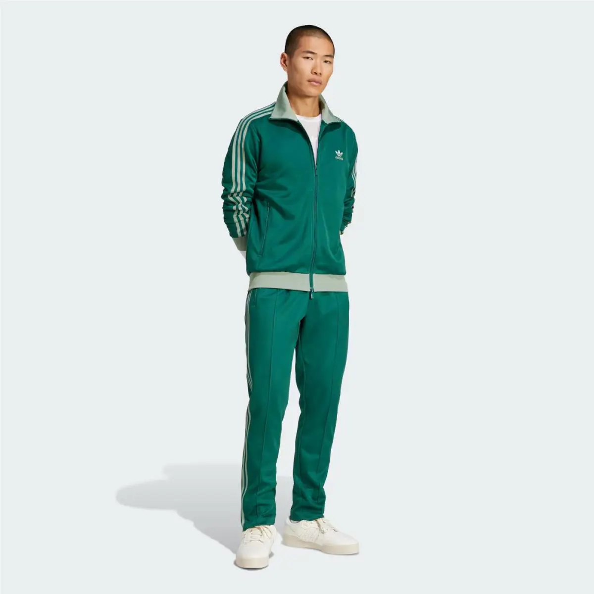 Adidas clothing - adidas Beckenbauer - Beckenbauer - JP2523 - Collegiate Green / Silver Green 2