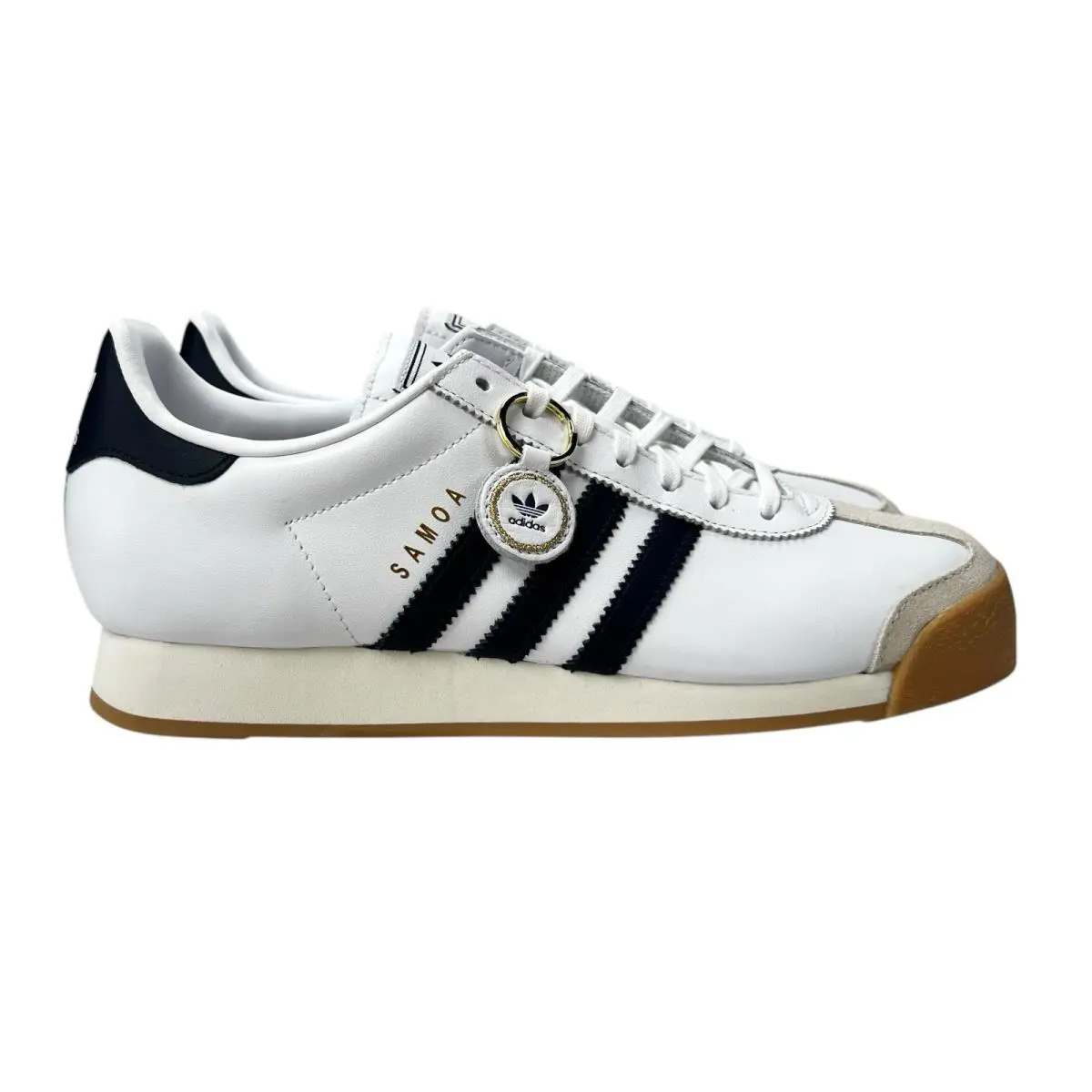 Adidas Originals Samoa White Night Indigo Gold Shoes IF7164 Men`s Sizes 9 - 10.5
