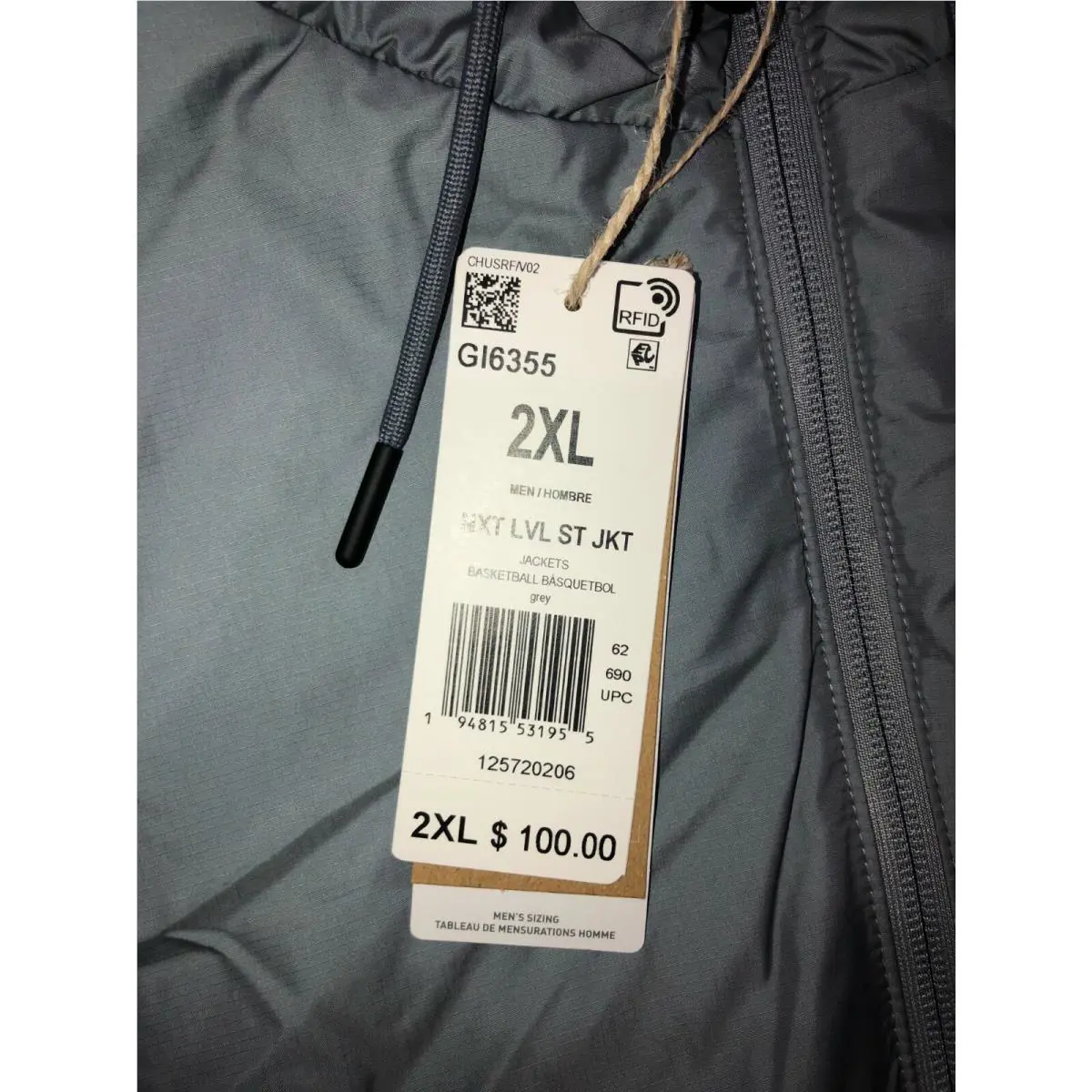 Adidas clothing - Adidas N3XT L3V3L - FR0949L - Gray 3