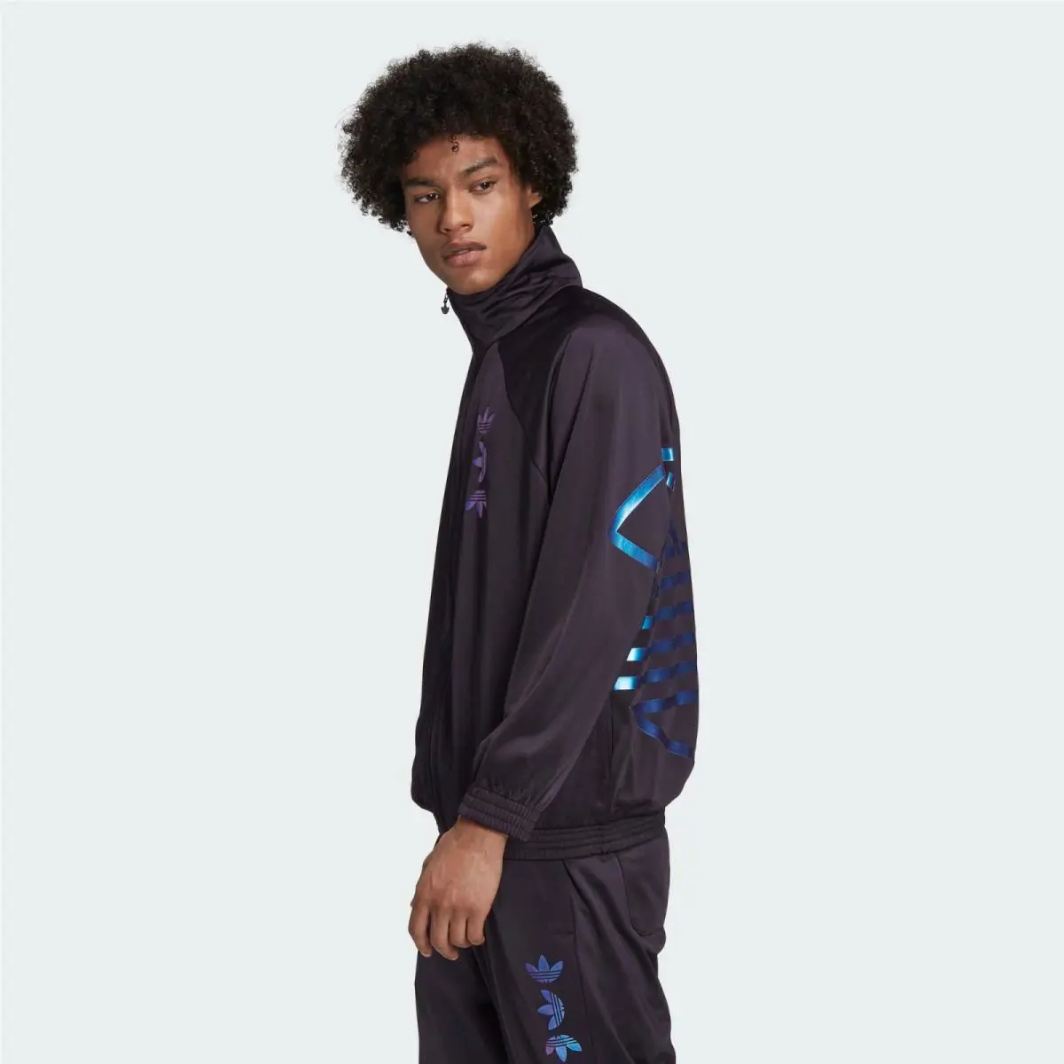 Adidas clothing - FS7333 - FS7333 - Black / Royal Blue 2