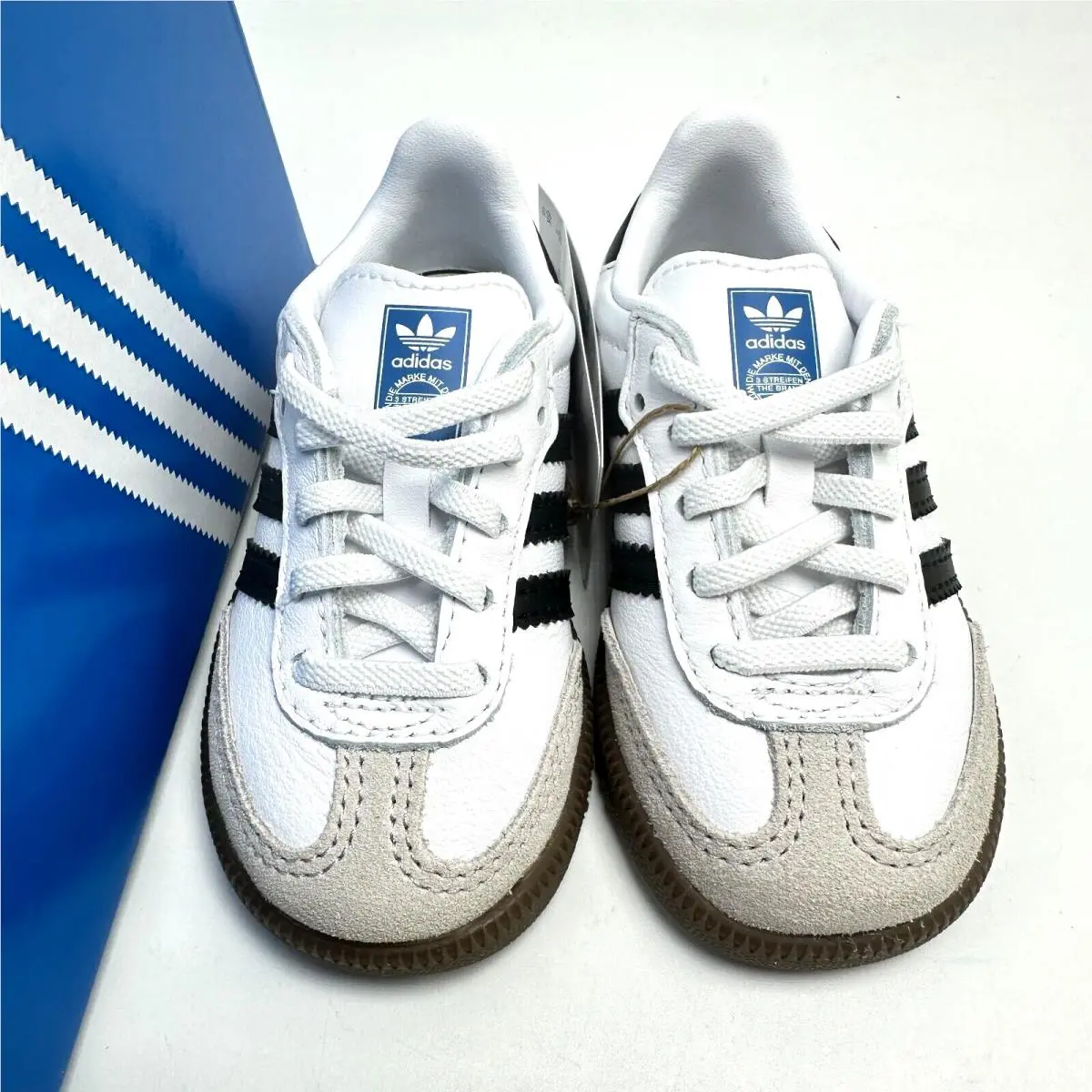 Adidas shoes - ADIDAS SAMBA OG EL I - Cloud White/Core Black/Gum 1