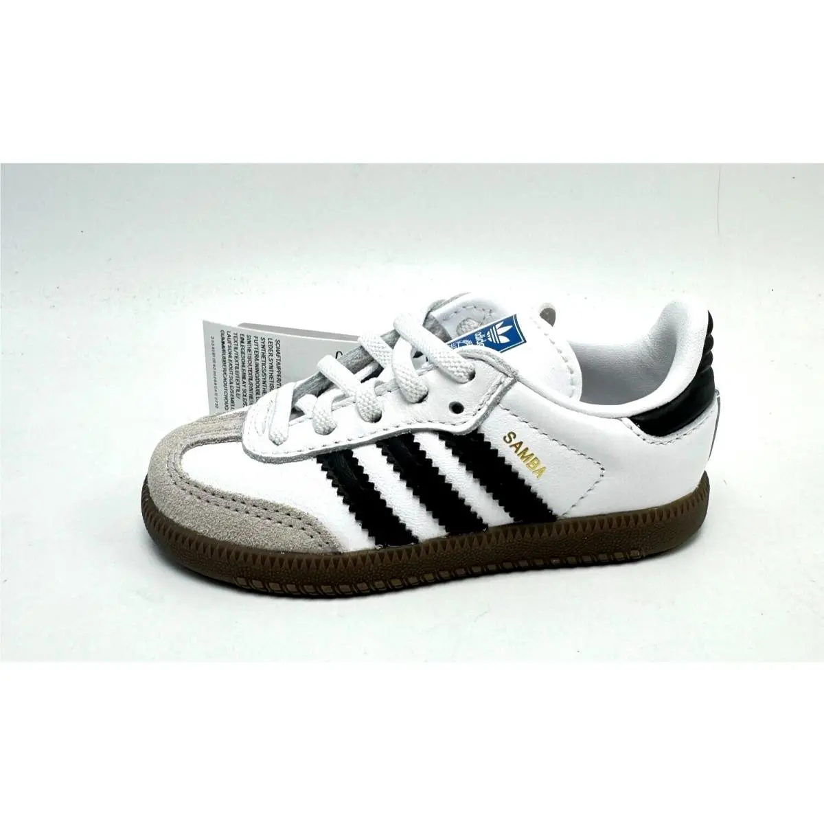 Adidas shoes - ADIDAS SAMBA OG EL I - Cloud White/Core Black/Gum 6