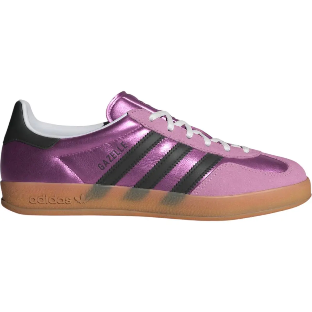 Originals Gazelle Indoor Women Sneaker Shoe US Size 6-11 Colors Bliss Lilac/Core Black/Purple by Adidas
