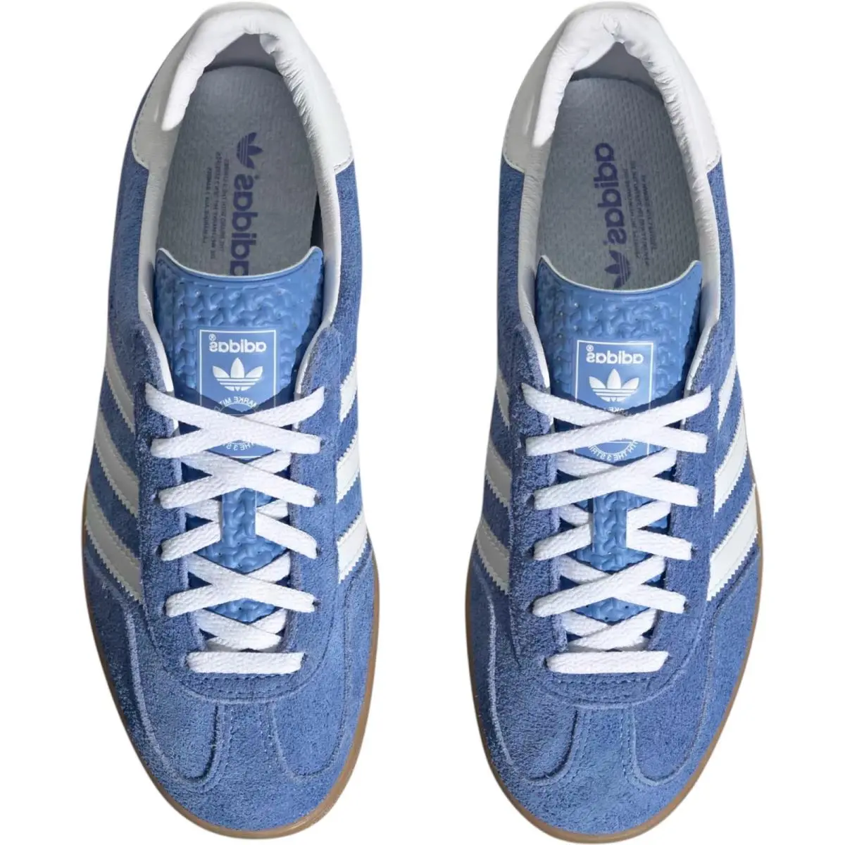 Adidas shoes - Adidas Originals Gazelle Indoor - Originals Gazelle Indoor - Blue Fusion/Cloud White/Gold Metallic 5