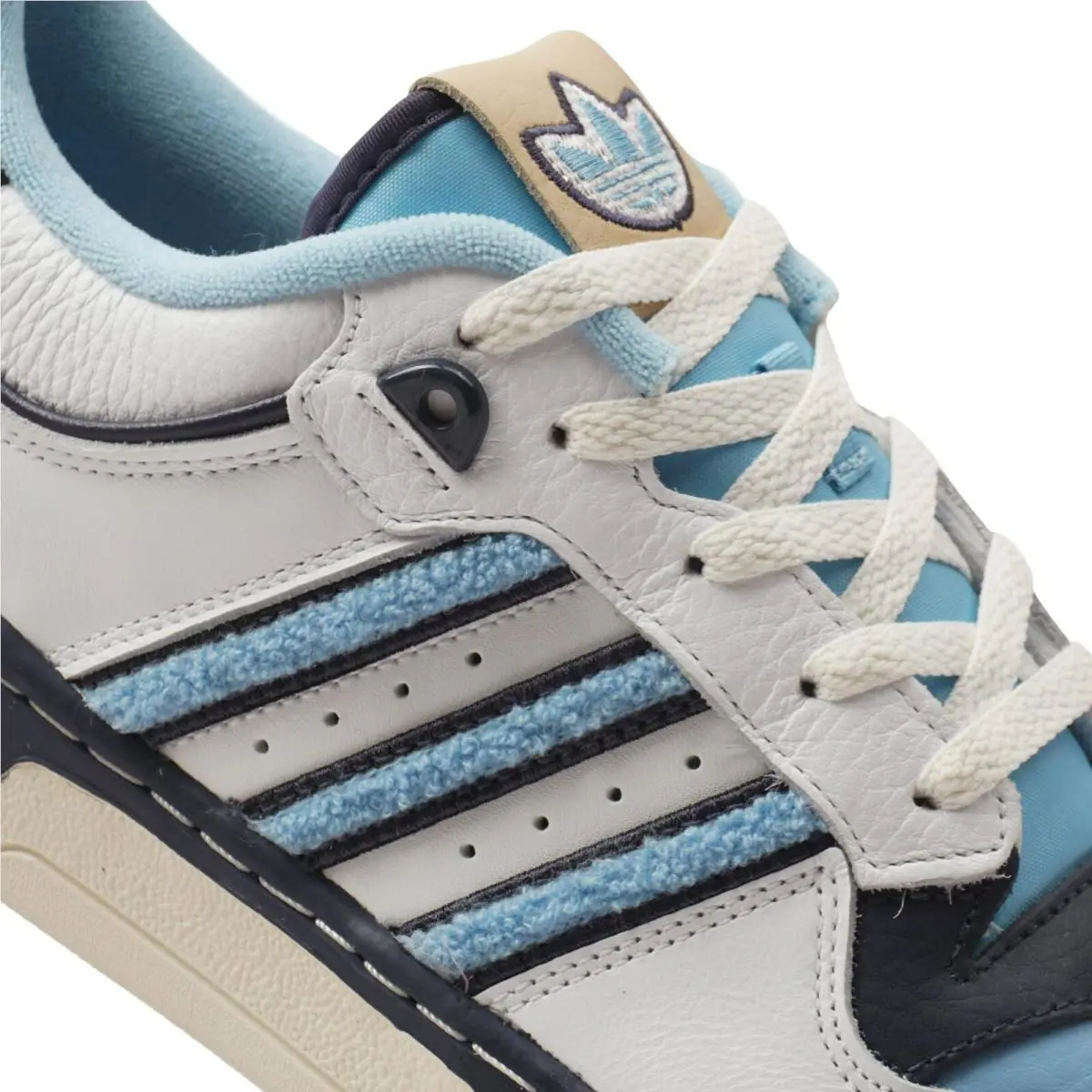 Adidas shoes - adidas Rivalry Low - Rivalry Low - FZ6334 - Cloud White/Clear Blue/Shadow Navy 3