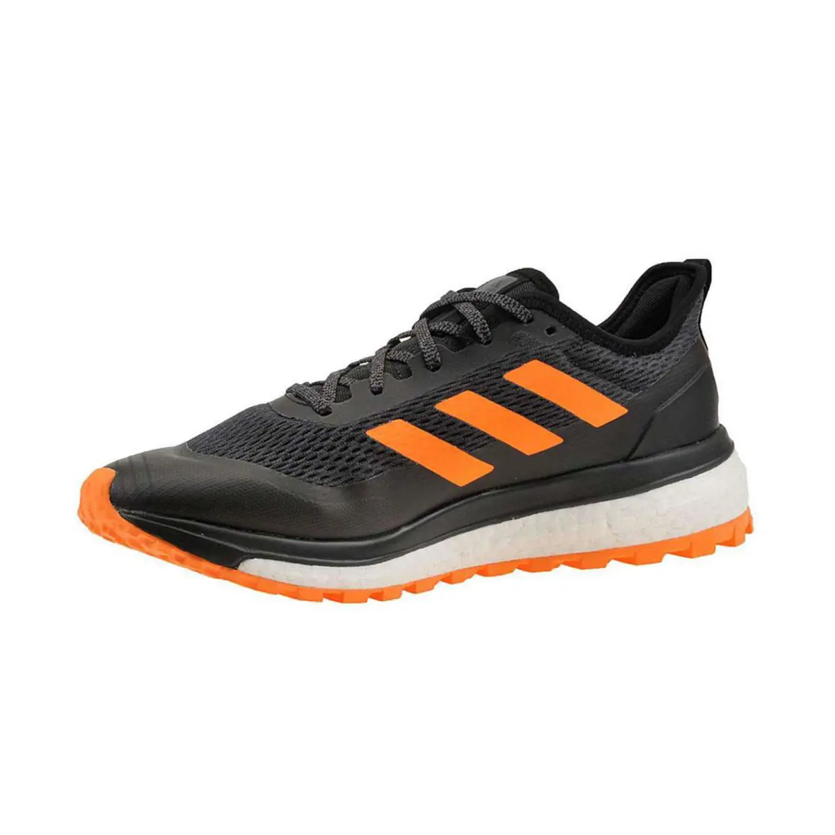 Men`s Response Limited Boost Cloudfoam Neutral Running Shoes Black by Adidas