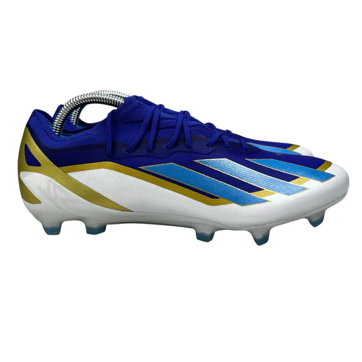 Adidas X Crazyfast Elite FG Messi Blue Soccer Cleats ID0710 Men`s Sz 9 - 11.5 - Blue