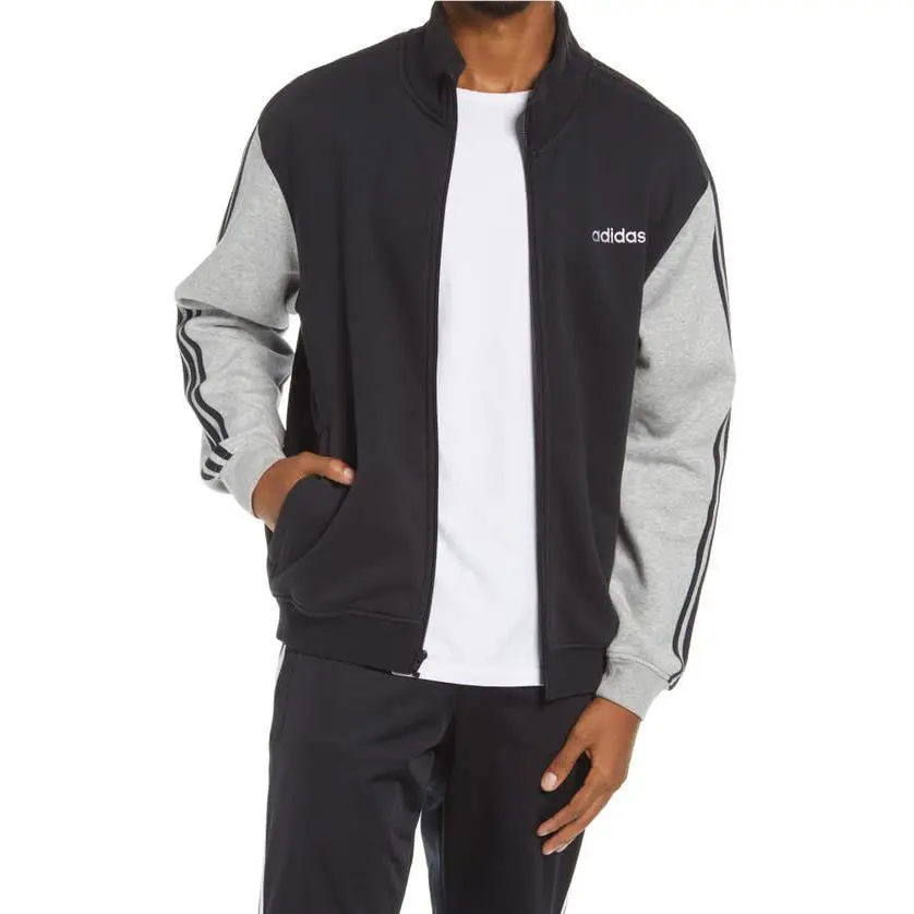 Adidas clothing - adidas Firebird - Firebird - H31265 - Black / Medium Grey Heather 1