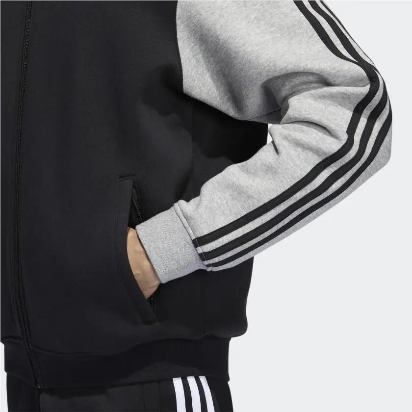 Adidas clothing - adidas Firebird - Firebird - H31265 - Black / Medium Grey Heather 13