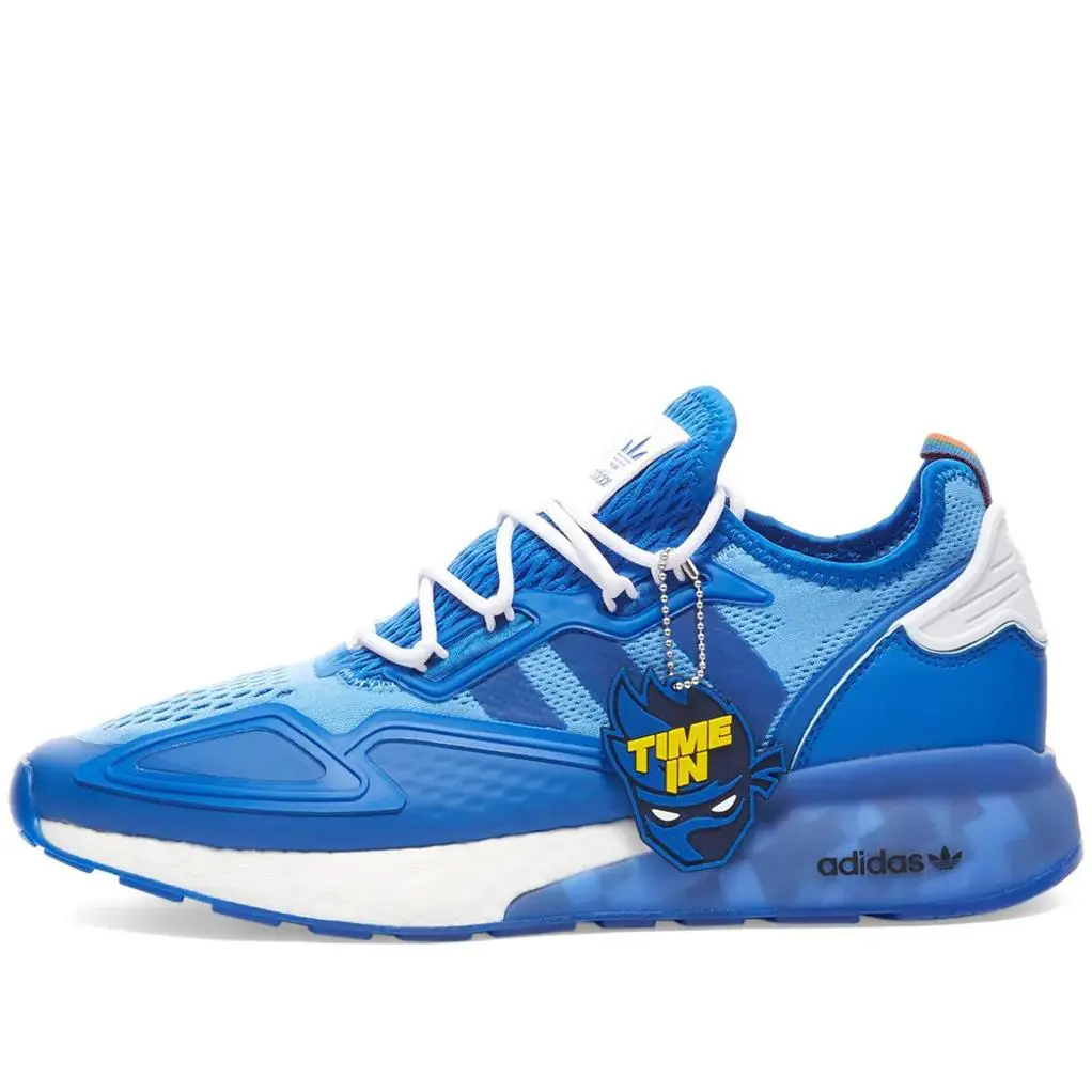 Adidas shoes - adidas ZX 2K - FZ1883 - Blue/Cloud White/Collegiate Green 6