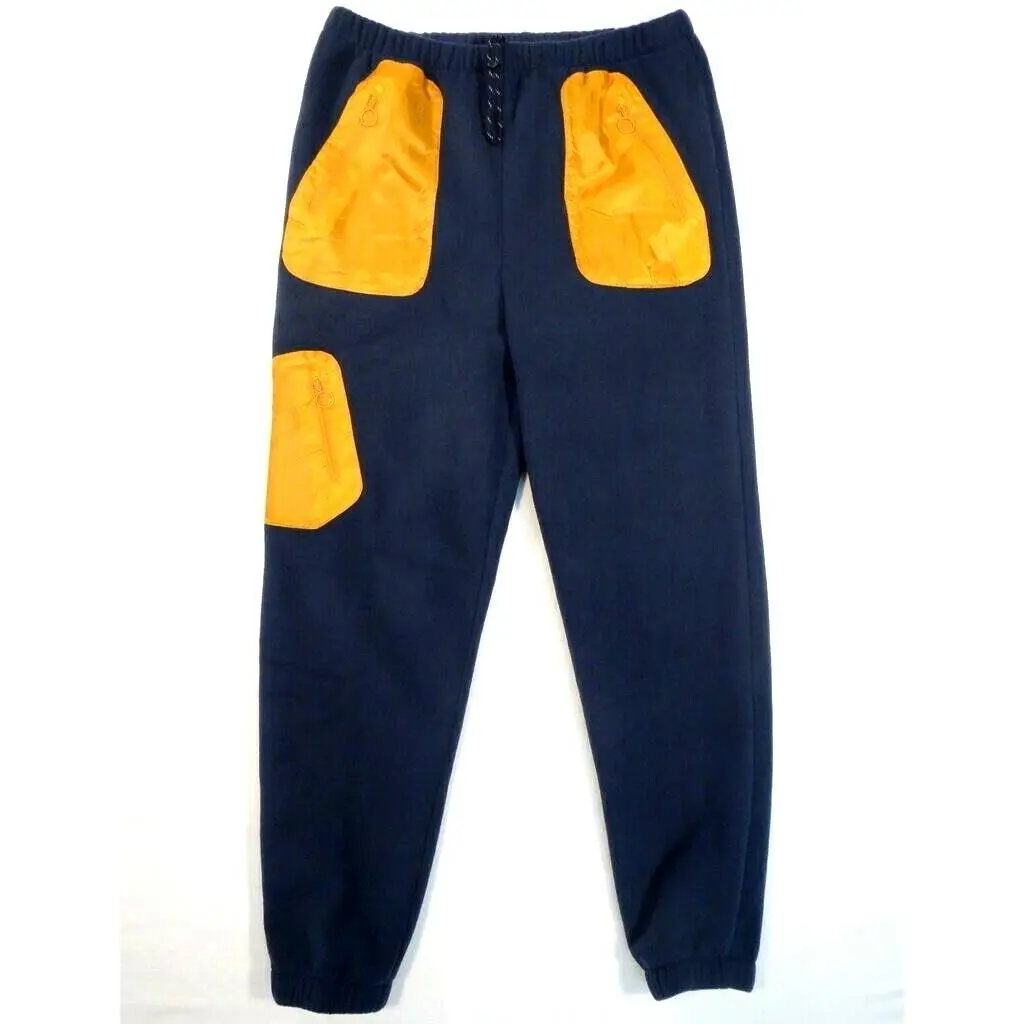 Adidas Navy Blue Polar Fleece Pants Men`s Regular