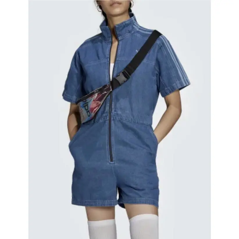 Adidas clothing - ADIDAS ORIGINALS Adicolor Denim Jumpsuit - H11514 - Blue 1