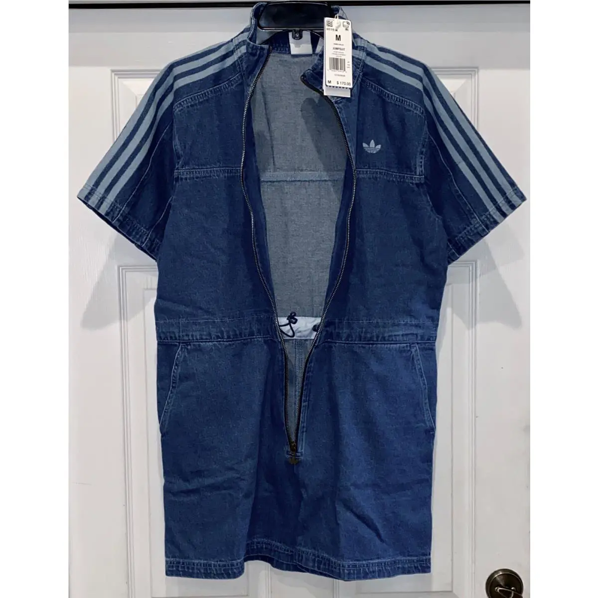 Adidas clothing - ADIDAS ORIGINALS Adicolor Denim Jumpsuit - H11514 - Blue 7