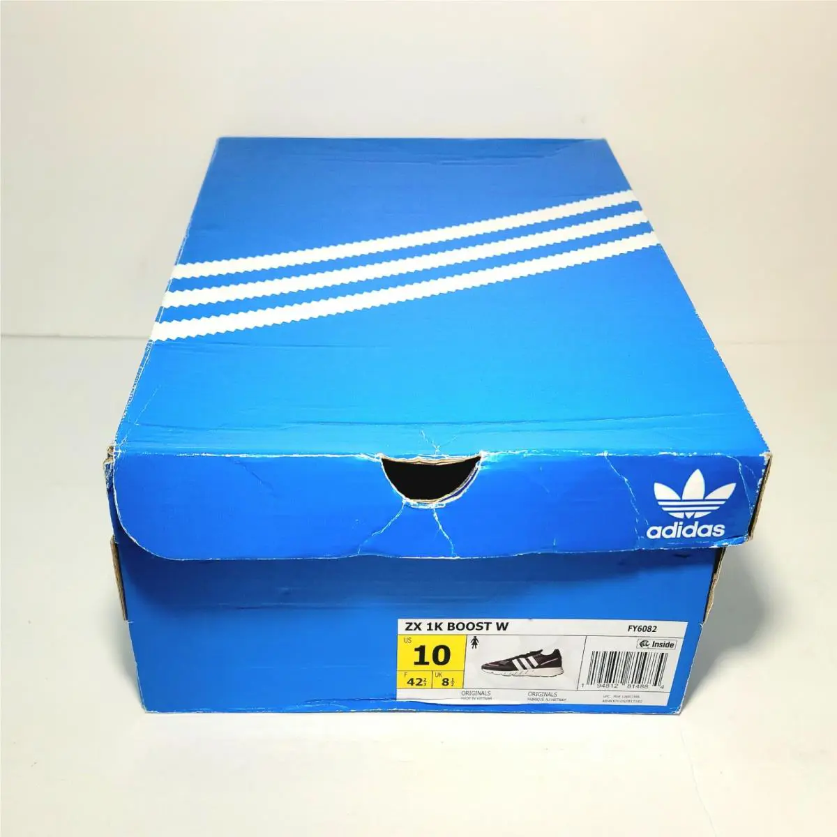Adidas shoes - ADIDAS ZX 1K BOOST - BOOST - FY6082 - Core Black/Cloud White/Screaming Pink 2