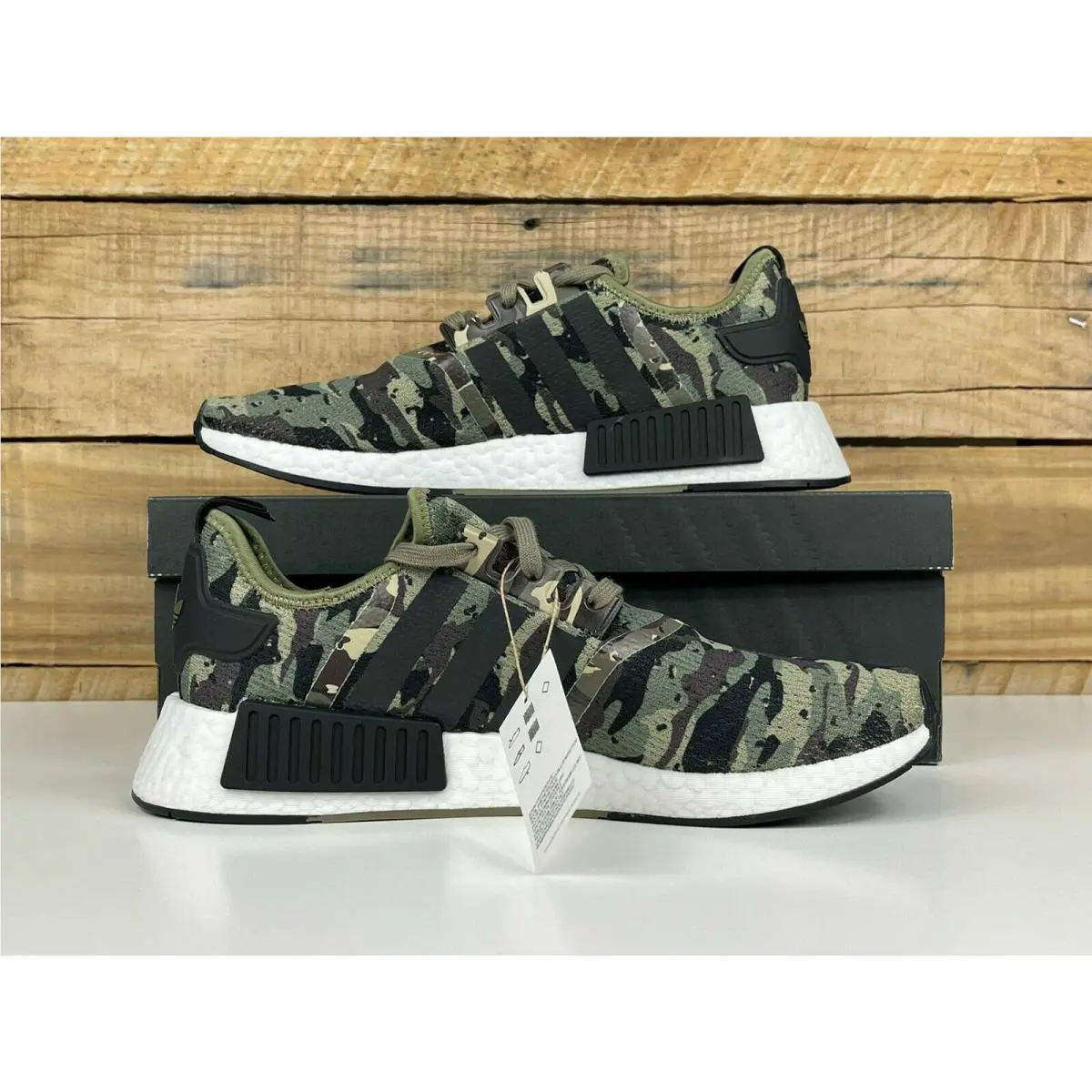 Adidas shoes - adidas NMD R1 - NMD - GV8796 - Green 3