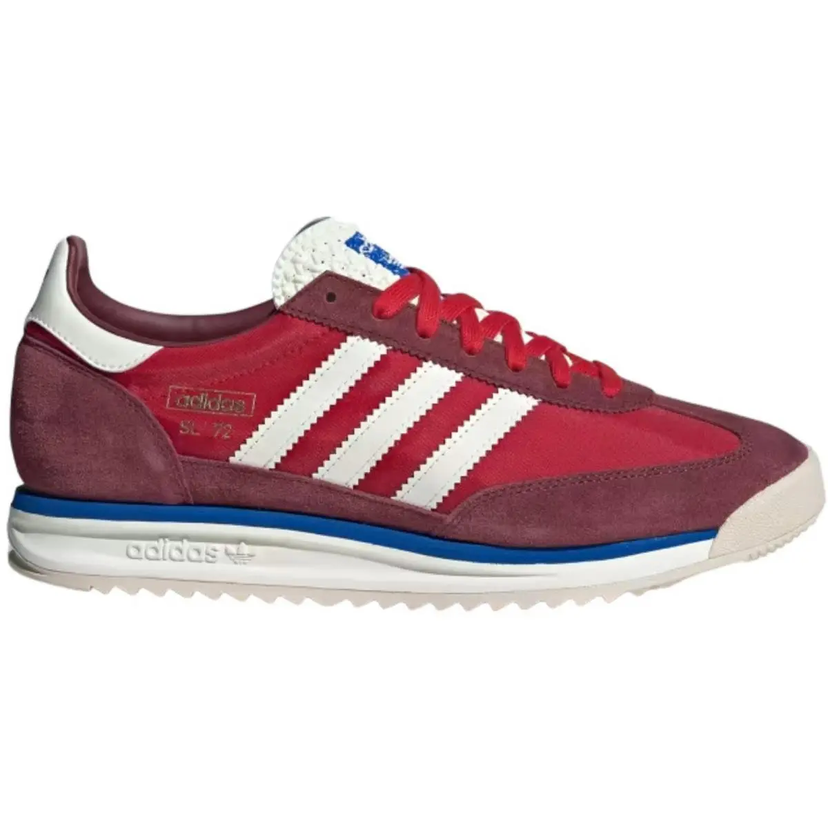 Adidas shoes - Adidas Originals SL 72 RS - Shadow Red/Off White/Blue 3