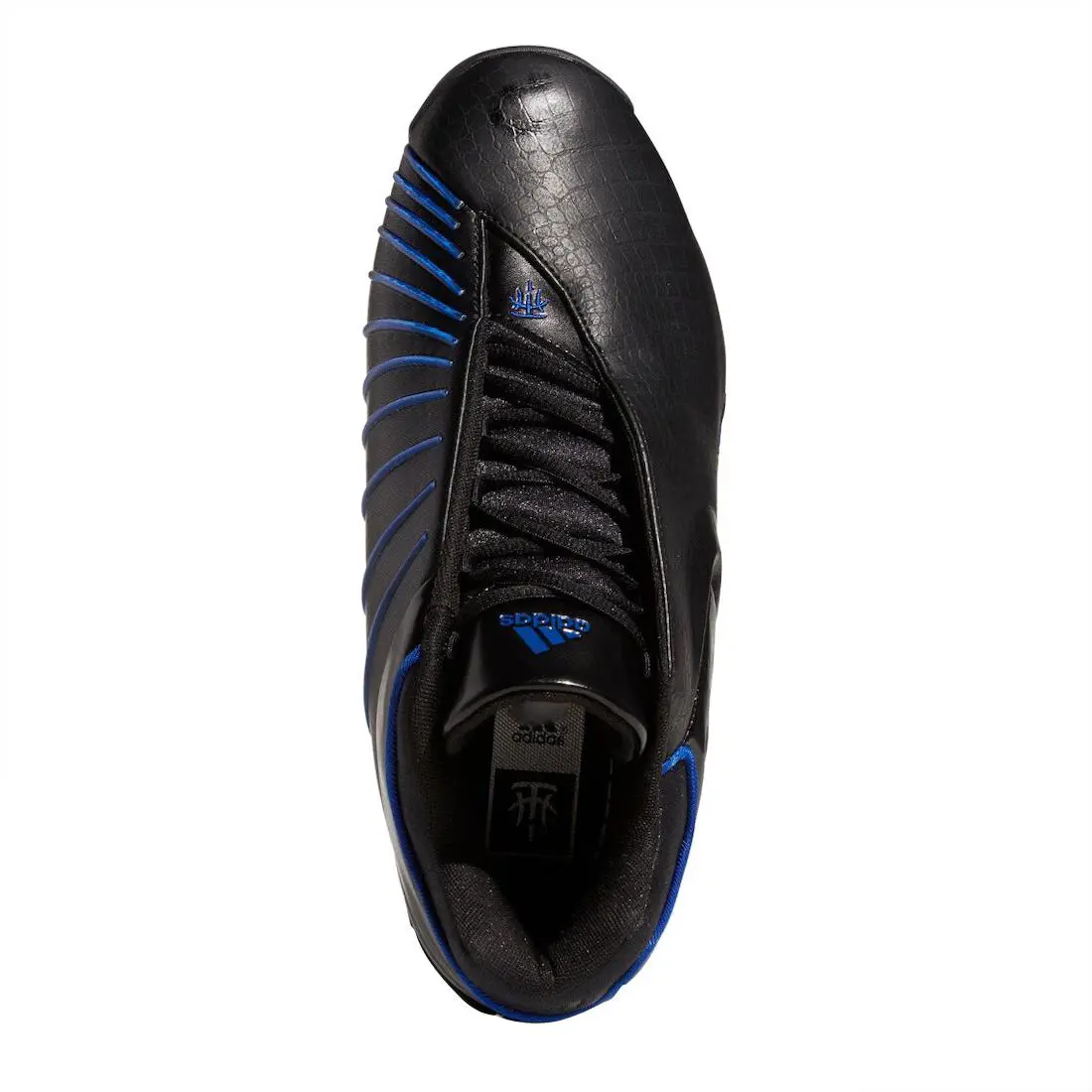 Adidas shoes - Black/Team Royal Blue/Silver Metallic 7