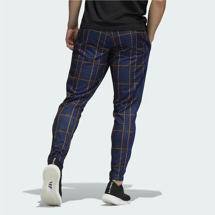 Adidas clothing - adidas Tiro Tartan - Tiro Tartan - HF2237 - Victory Blue / Plaid 0