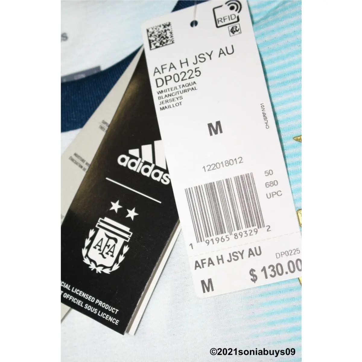 Adidas clothing - White / Light Aqua 10